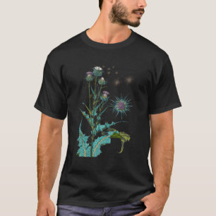Thistle Blume Scotland Liebe Scottish Thistle T-Shirt