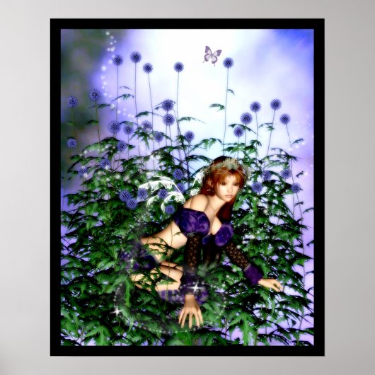 Thistle Fairie Poster (Vorne)