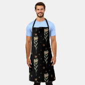 Thistle Floral Schürze (Getragen)