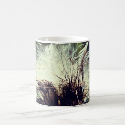 Thistle Fluff Floral Kaffeetasse (Mittel)