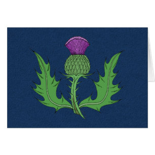 Thistle Grußkarte