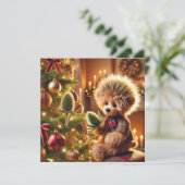 Thistle Hair Karte (Stehend Vorderseite)