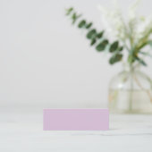 Thistle Mini Business Card Visitenkarte (Stehend Vorderseite)