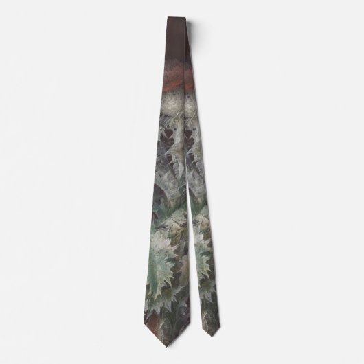 Thistle mit Insekten 1755 Johann C. Dietzsch Krawatte (Vorderseite)