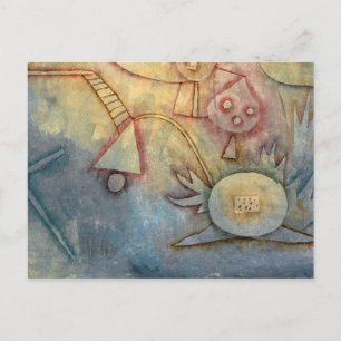 Thistle Picture, 1924 von Paul Klee Postkarte