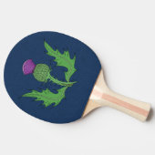 Thistle Ping Pong Paddle Tischtennis Schläger (Seitenansicht)