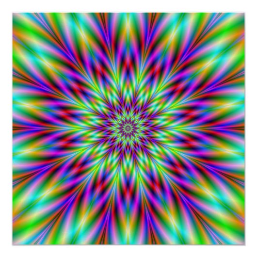 Thistle Star The Zazzle Perfect Poster (Vorderseite)