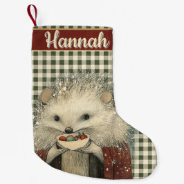 Thistle the Hedgehog | Woodland Whimsy  Kleiner Weihnachtsstrumpf