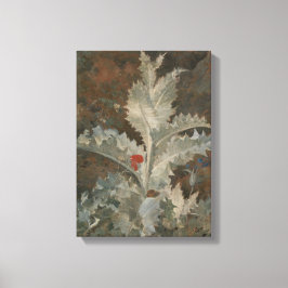 Thistle (von John Crome) Leinwanddruck