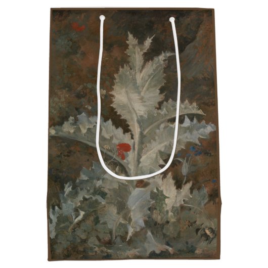 Thistle (von John Crome) Mittlere Geschenktüte (Rückseite)