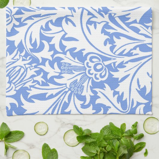 Thistle, William Morris Geschirrtuch (Gefaltet)