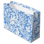 Thistle, William Morris große Geschenktasche Geschenktüte (Rückseite Schrägansicht)