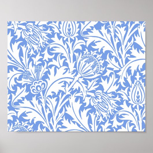 Thistle, William Morris Poster (Vorne)