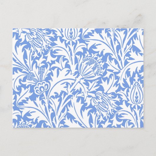 Thistle, William Morris Postkarte (Vorderseite)