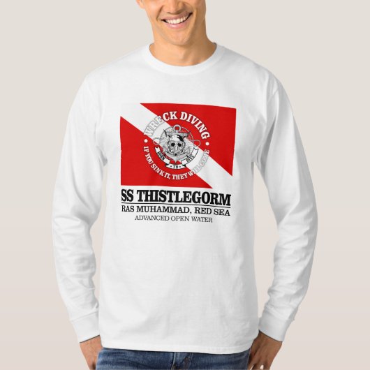 Thistlegorm (beste Wracks) T-Shirt (Vorderseite)