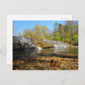 Thistlewaite Falls, Richmond, Indiana Postkarte (Vorne/Hinten)