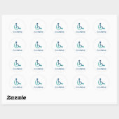 thizAbled Sticker (Blatt)