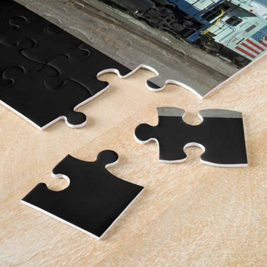 ThM-K-T EMD GP-40 #200, mit caboose_Trains Puzzle (Seite)