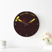 Thmers Hammer Wall Clock Große Wanduhr (Zuhause)