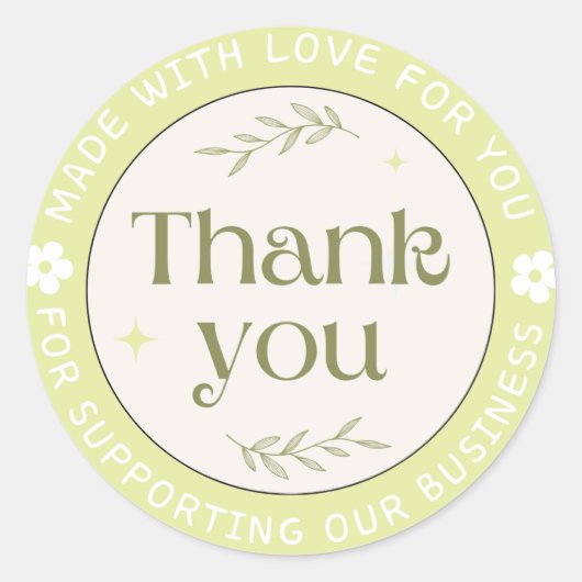 Thnakyou Sticker (Vorderseite)