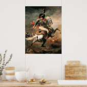Thodore Gricault The Charging Chasseur Poster (Küche)