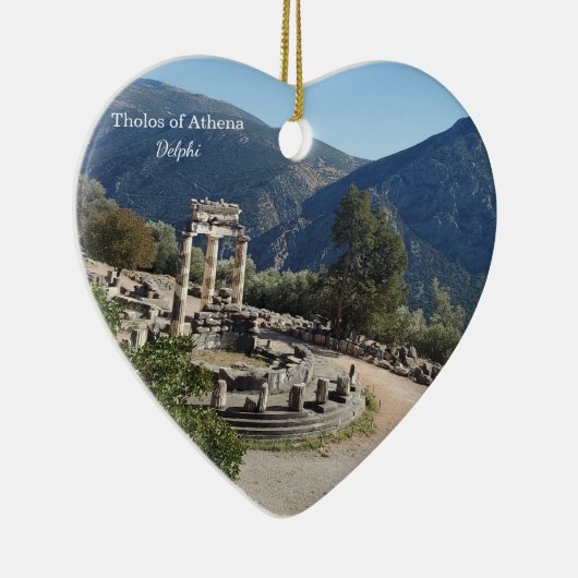 Tholos of Athena Delphi Greece Souvenir Ornament (Rechts)
