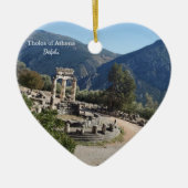 Tholos of Athena Delphi Greece Souvenir Ornament (Vorne)