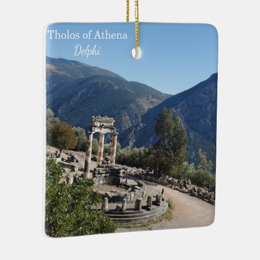 Tholos of Athena Delphi Greece Souvenir Ornament (Rechts)