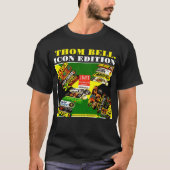 THOM BELL. Basic Dunkles T-Shirt (Vorderseite)