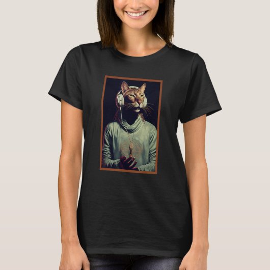 Thom the cat from Yorke T-Shirt (Vorderseite)