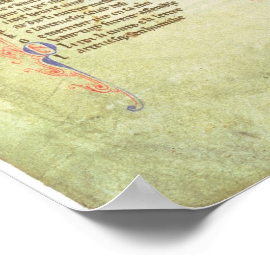 Thomas a Becket Poster (Ecke)