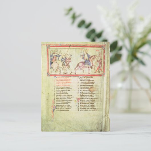 Thomas a Becket Postkarte (Stehend Vorderseite)