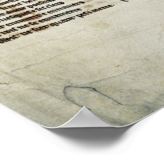 Thomas a Becket pronounces Poster (Ecke)