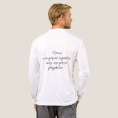 Thomas A Edison Tri-Blend Shirt (Voller Rücken)