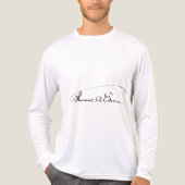 Thomas A Edison Tri-Blend Shirt (Vorderseite)