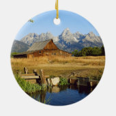 Thomas A. Moulton Barn Keramik Ornament (Hinten)