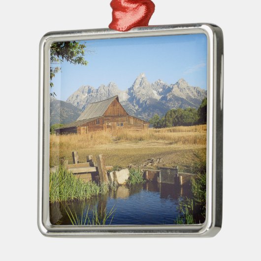 Thomas A. Moulton Barn Silbernes Ornament (Links)