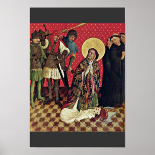 Thomas Altar Fragment des rechten Äußeren Flügels Poster