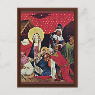 Thomas Altar Fragment des rechten Äußeren Flügels Postkarte