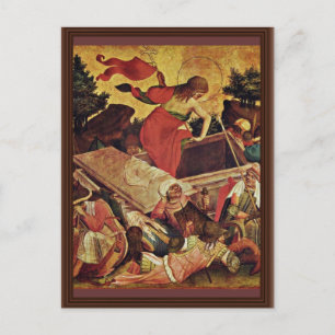 Thomas-Altar-Fragment des rechten Innenflügels Sze Postkarte