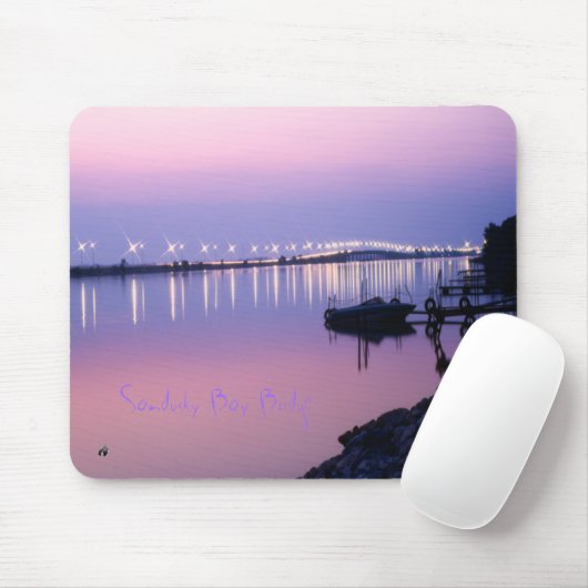 Thomas Alva Edison Denkmal-Brücke Mousepad (Mit Mouse)