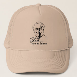 Thomas Alva Edison - Hut Truckerkappe