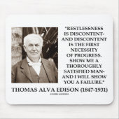Thomas Alva Edison Mousepad (Vorne)
