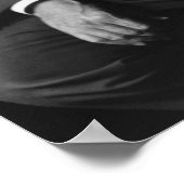 Thomas Alva Edison Portrait Poster (Ecke)