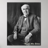 Thomas Alva Edison Poster (Vorne)
