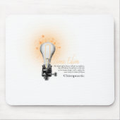 Thomas Alva Edison Zitat Mousepad (Vorne)
