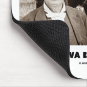 Thomas Alva Edison, zum des Fantasie-Stapels des Mousepad (Ecke)