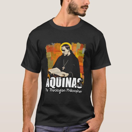 Thomas Aquinas Philosopher T-Shirt (Vorderseite)