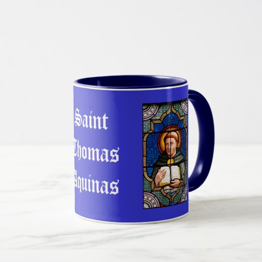 Thomas Aquinas Tasse (VorderseiteRechts)