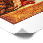 Thomas Aquinas wird in das dominikanische O aufgen Poster (Ecke)